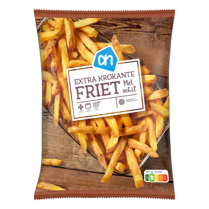 AH Extra krokante friet met schil