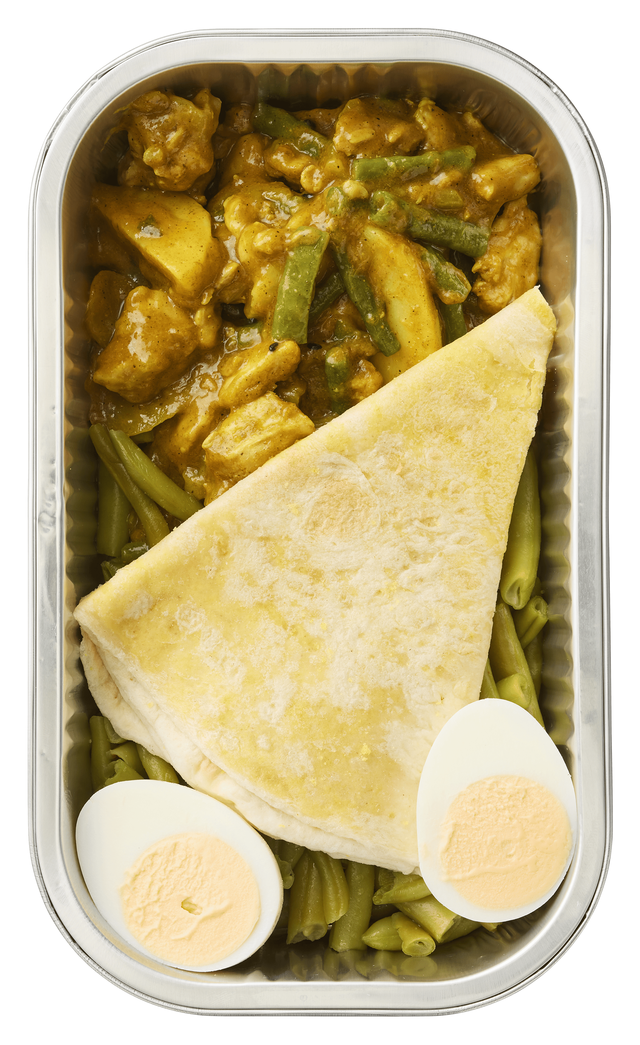 Uit de keuken van PLUS Roti kip masala