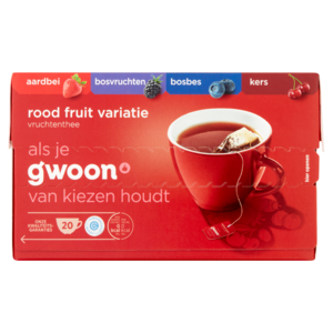 G'woon Rood Fruit Variatie Thee
