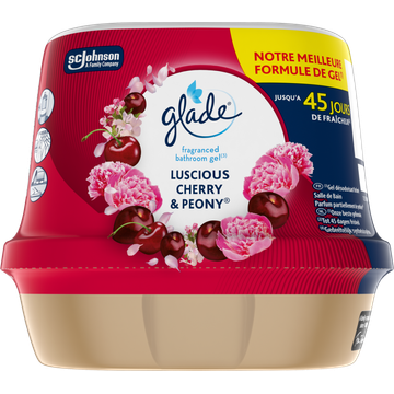 Glade Luscious Cherry & Peony Fragranced Bathroom Gel 180 g