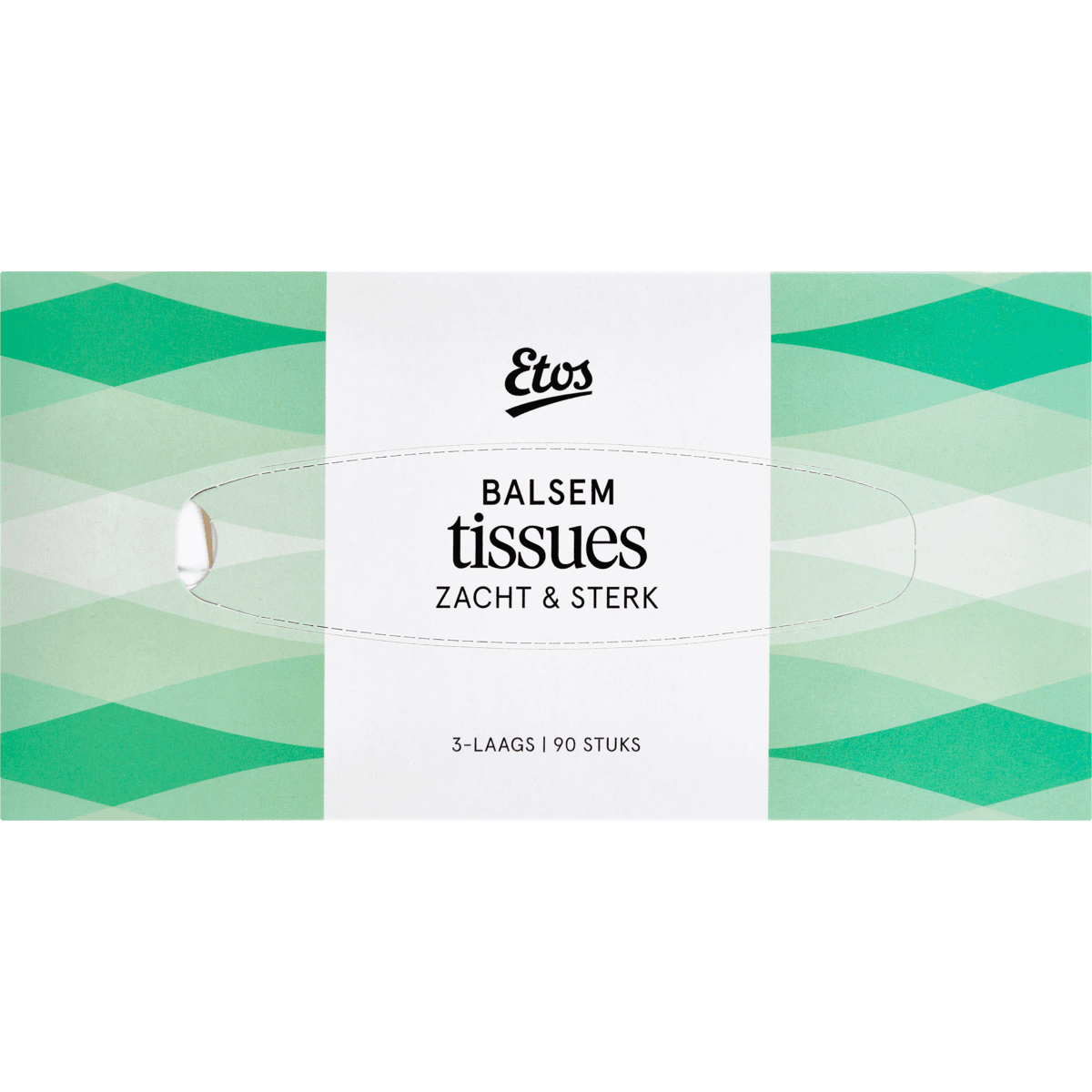 Etos Zacht & Sterk 3-Laags Balsem Tissues 90 stuks