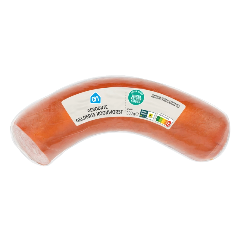AH Gerookte Gelderse gekookte worst