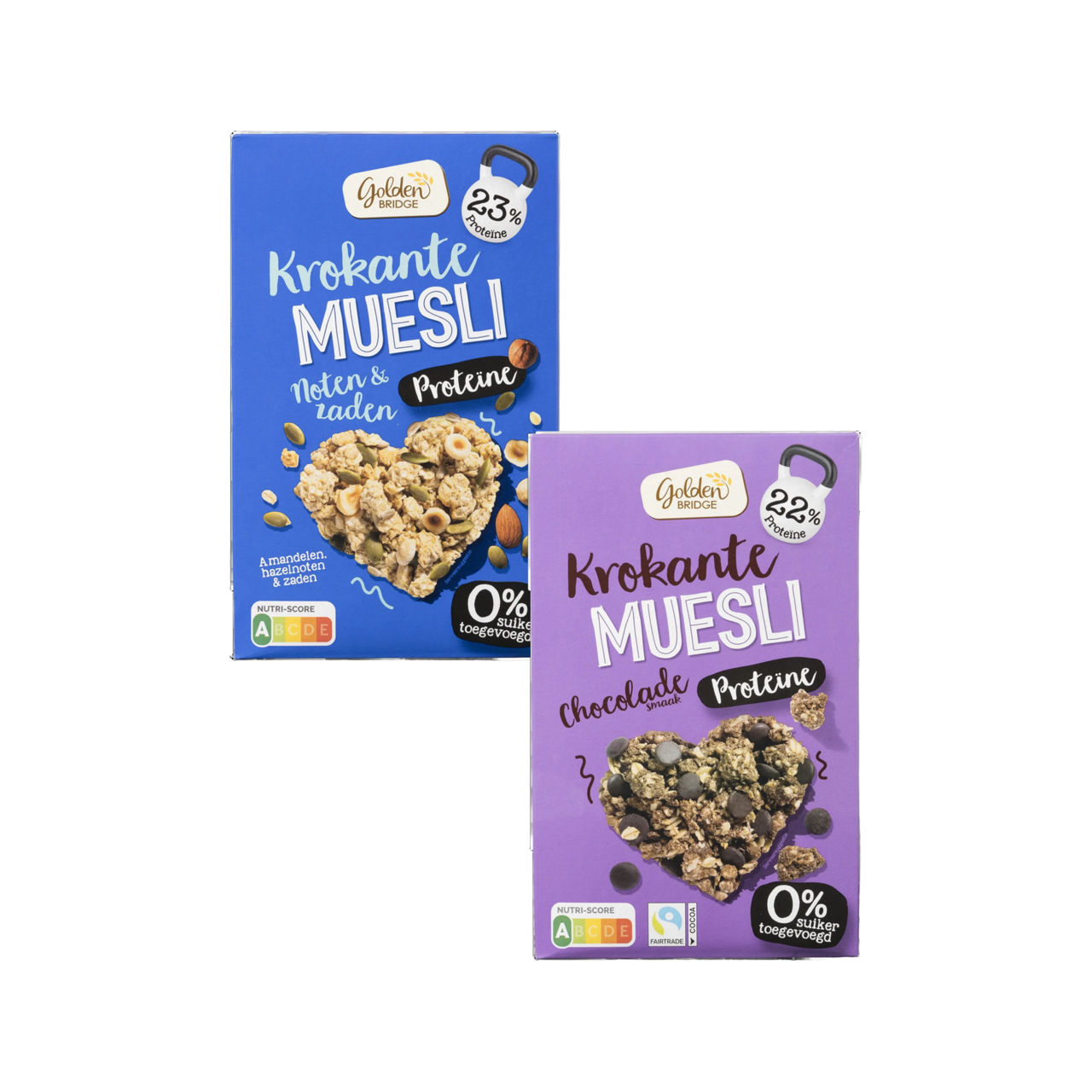 Krokante muesli proteïne