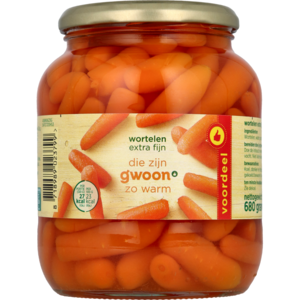 G'woon Wortelen Extra Fijn