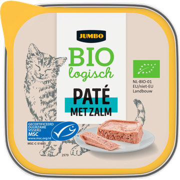 Jumbo Biologische Kattenpaté Zalm 100 g