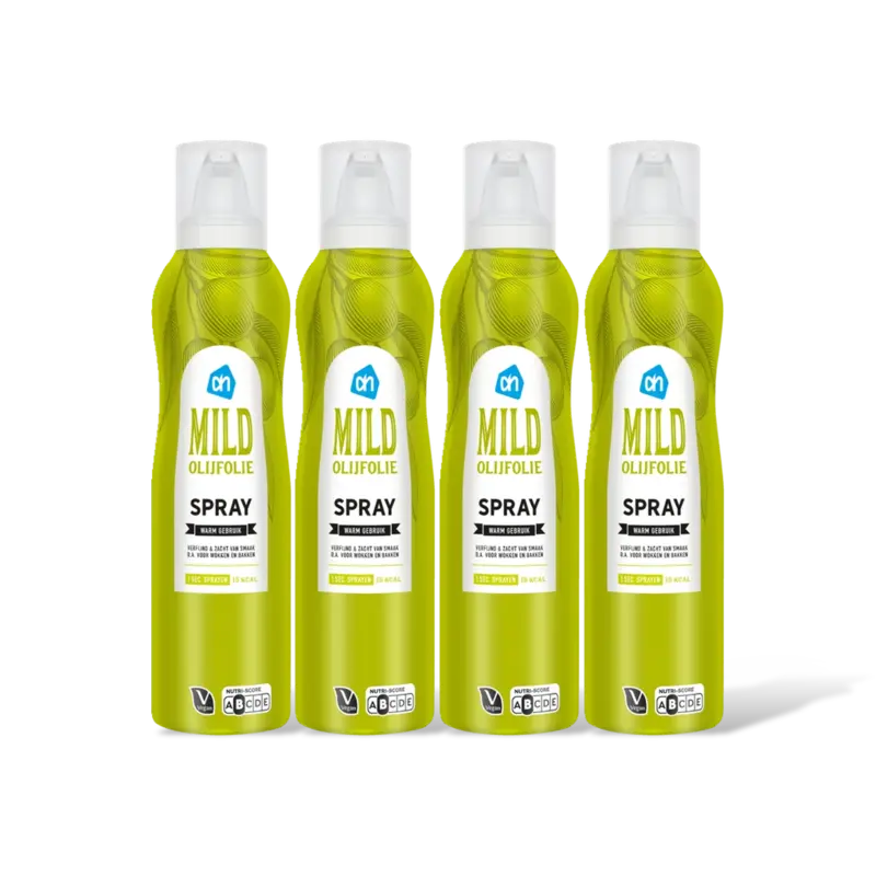 AH Mild olijfolie spray 4-pack