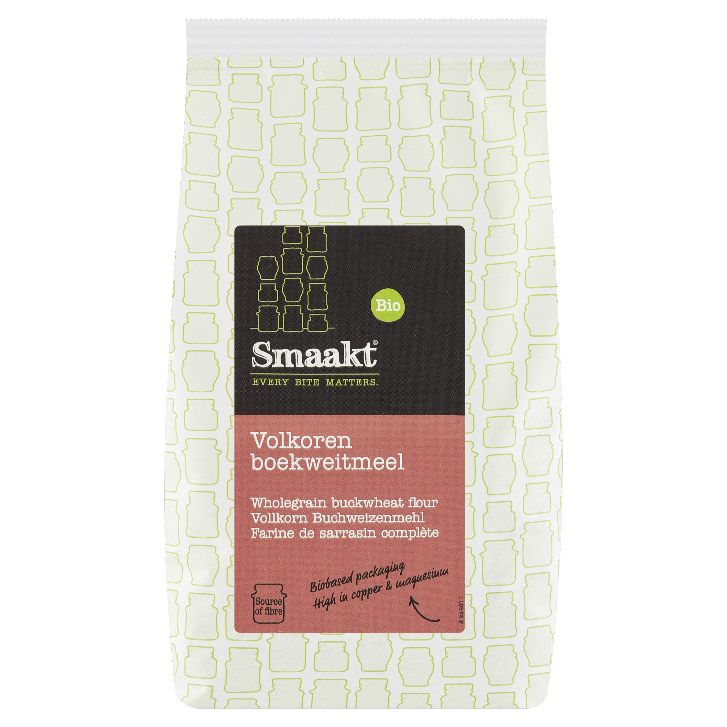 Smaakt Boekweitmeel volkoren- bio