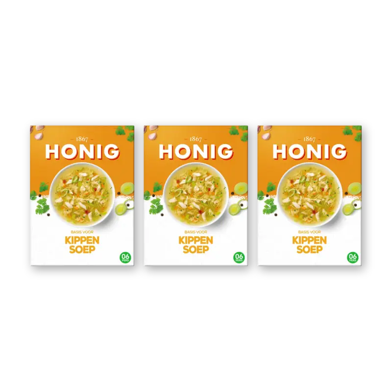 Honig Basis voor kippensoep 3-pack