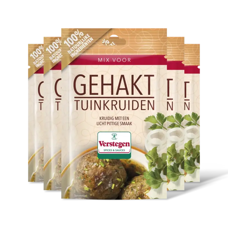 Verstegen Kruidenmix gehakt tuinkruiden 5-pack