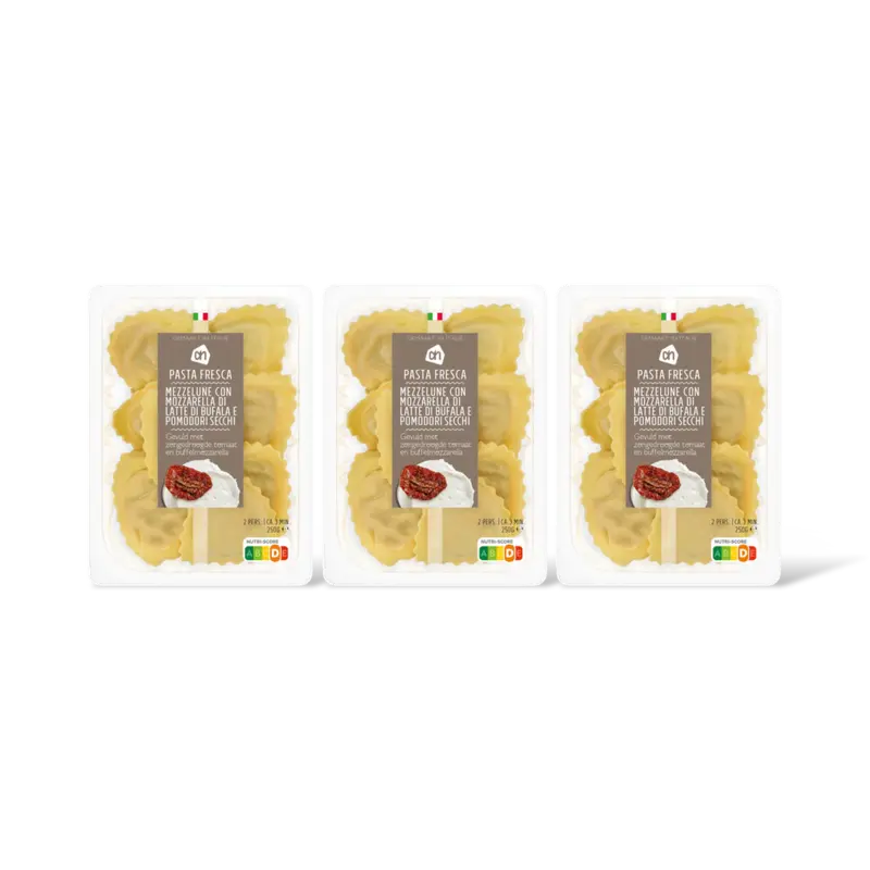 AH Mezzelune con mozzarella 3-pack