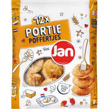 Jan Portie Poffertjes 12 Stuks 100 g
