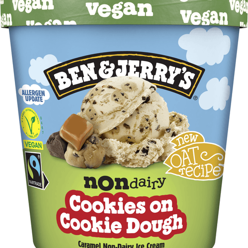 Ben & Jerry's Cookies on cookie dough non dairy