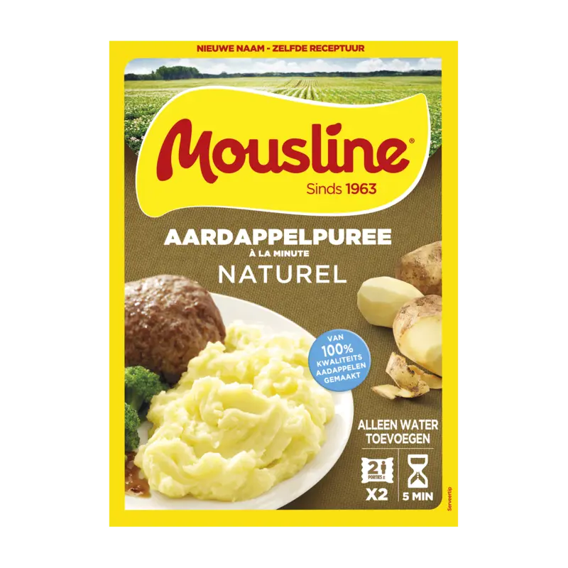 Mousline Aardappelpuree naturel