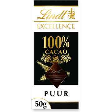 Lindt Excellence 100% Cacao 50g