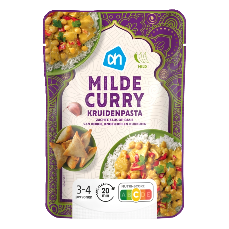 AH Milde curry kruidenpasta