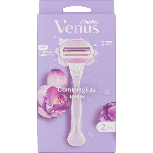 Gillette Venus Scheerapparaat comfortglide breeze + 2 mesjes
