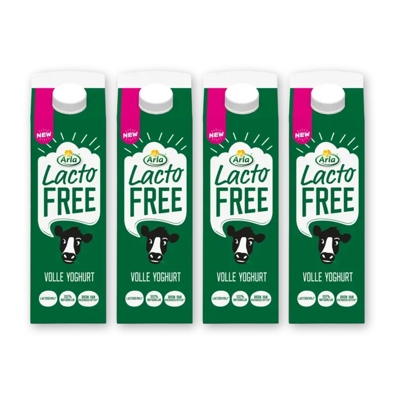Arla Lactofree volle yoghurt 4-pack