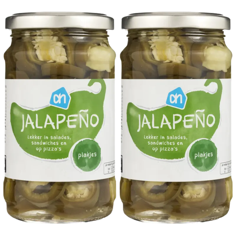 AH Jalapeno plakjes 2-pack