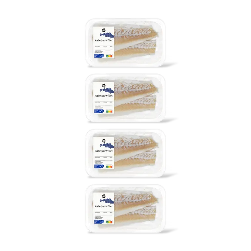 AH Kabeljauwfilet 4-pack