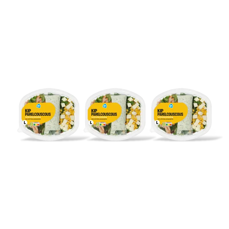 AH Maaltijdsalade kip parelcouscous 3-pack