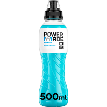 Powerade Mountain Blast +Vitamin B6 Zero Sugar 500 ml