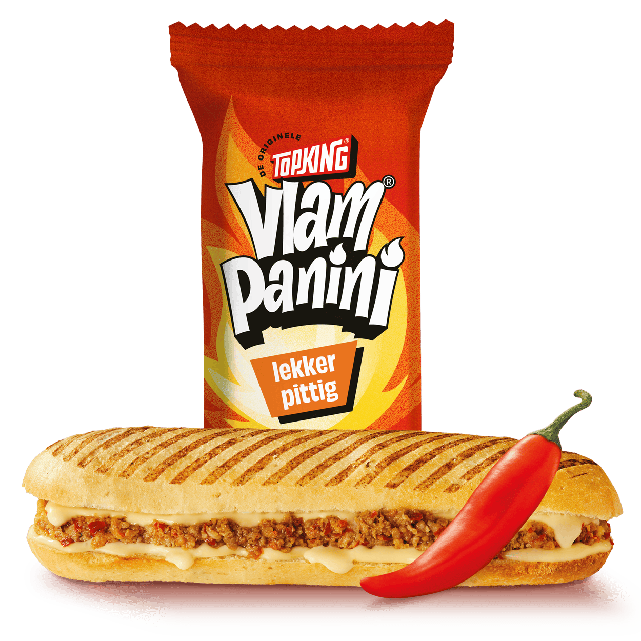 Topking Vlam-Panini 1 stuk