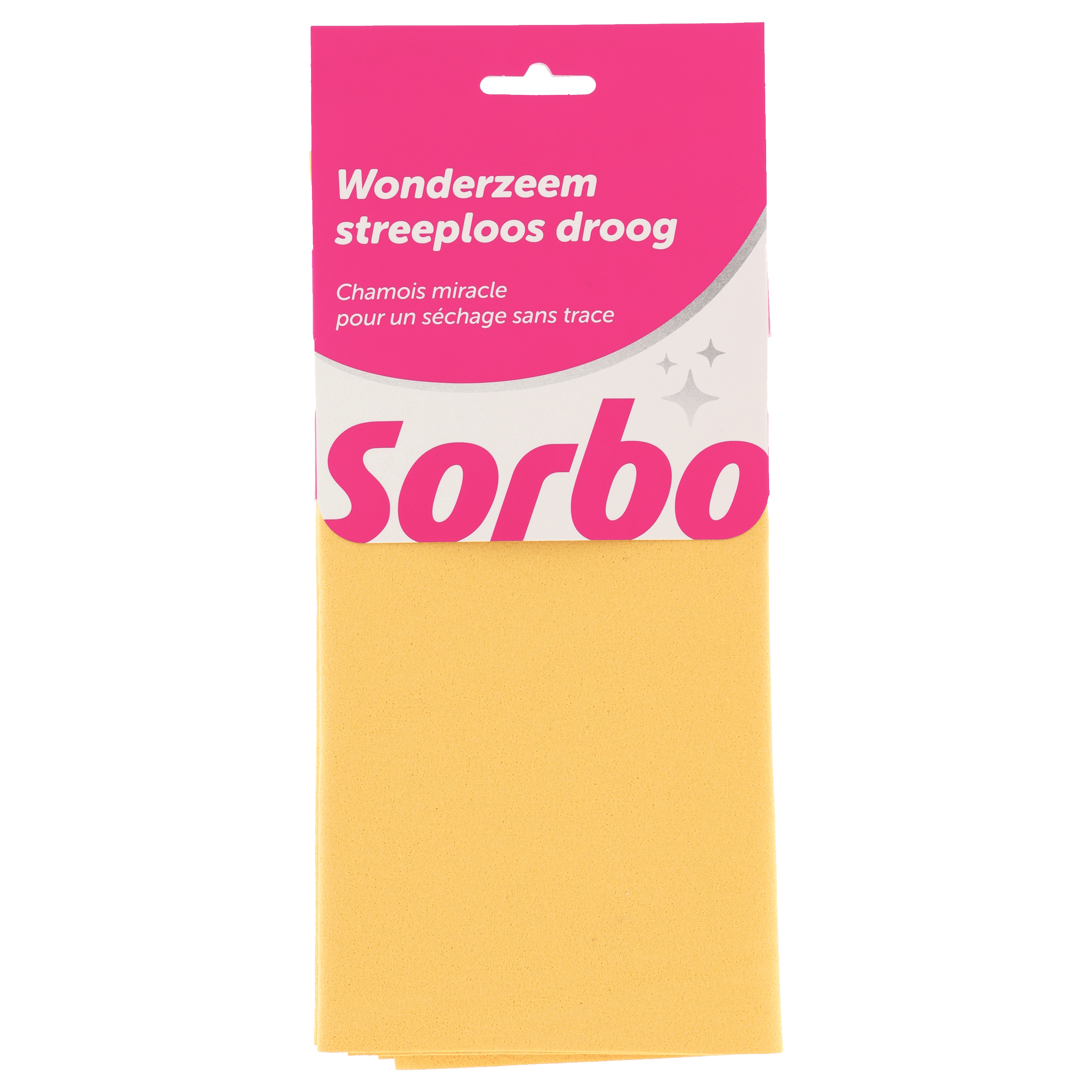 Sorbo Wonderzeem streeploos droog