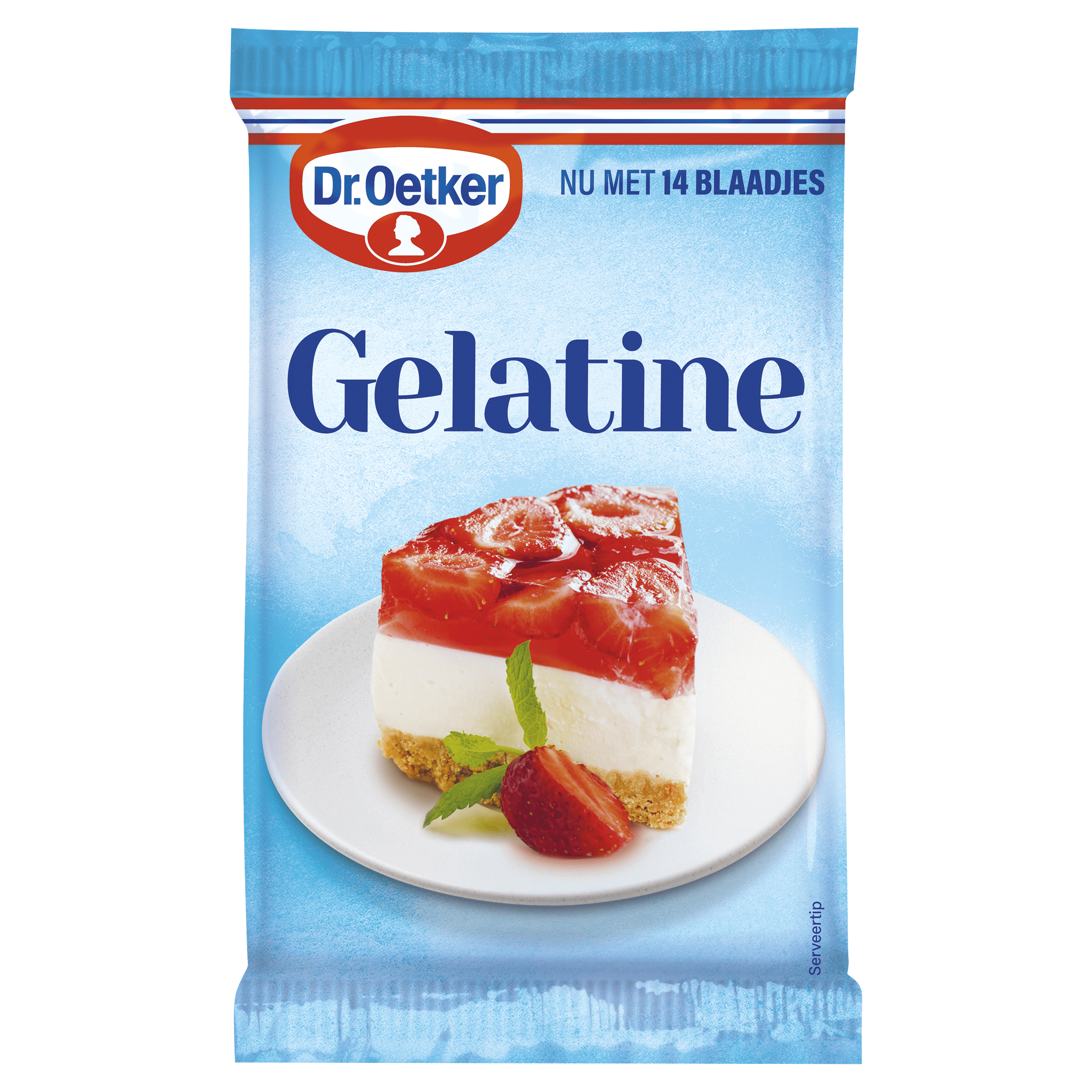 Dr. Oetker Bladgelatine 14 blaadjes