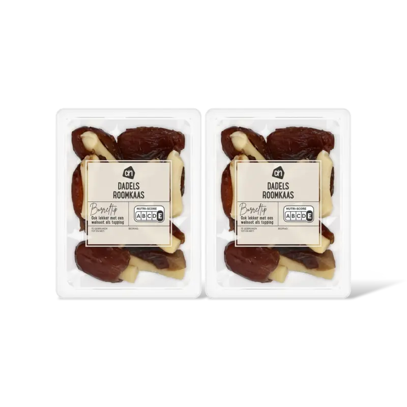AH Dadels roomkaas 2-pack
