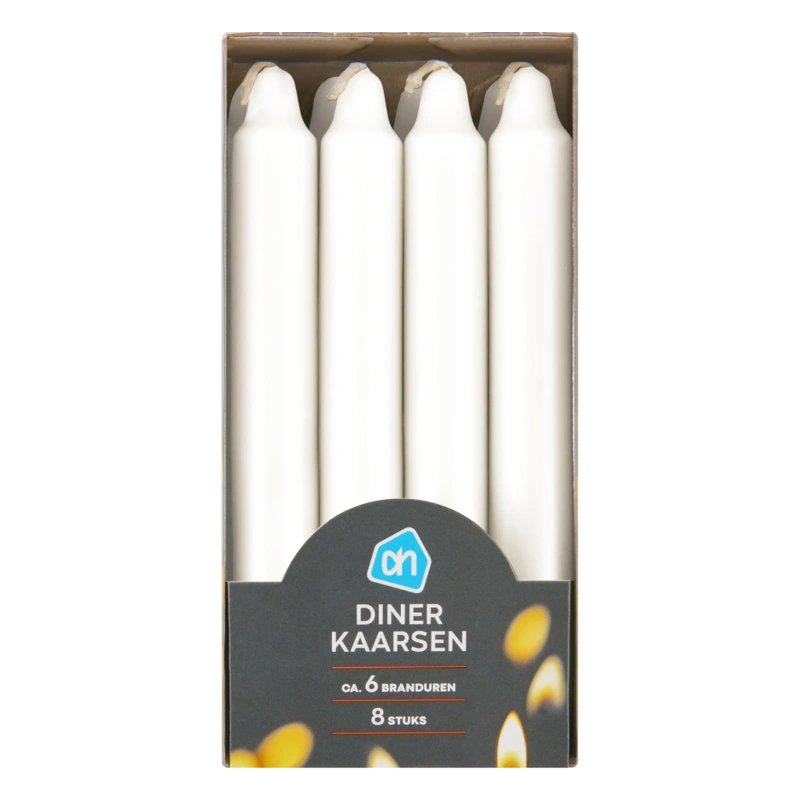 AH Dinerkaars 18cm wit