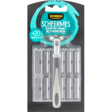 Jumbo Scheermes Navulmesjes 20 Stuks