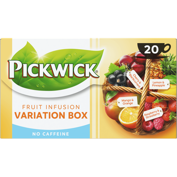 Pickwick Fruit Infusion Variatiebox thee - geel