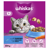 Whiskas kattenvoer adult brokken tonijn