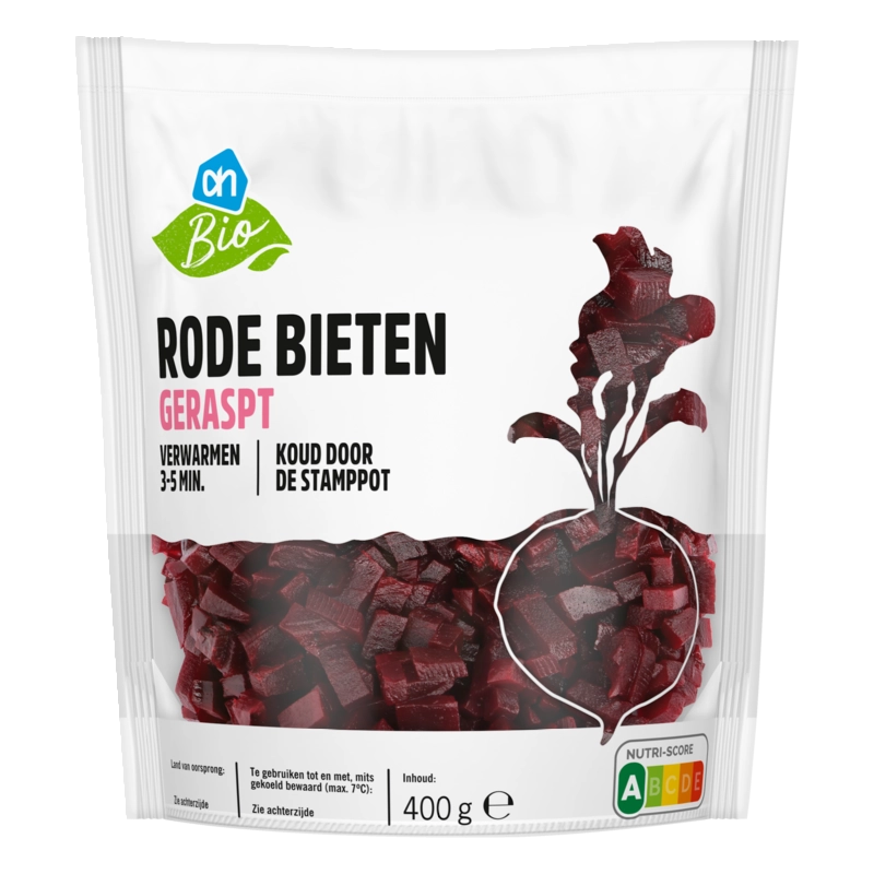 AH Biologisch Rode bieten geraspt