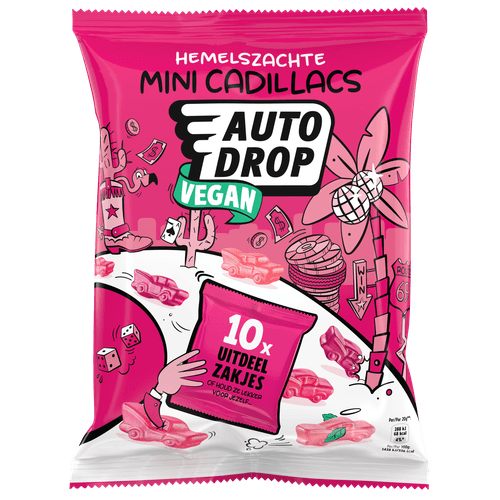 Autodrop Vegan Cadillacs Uitdeelzak