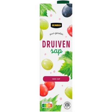 Jumbo 100% Puur Druivensap 1 L