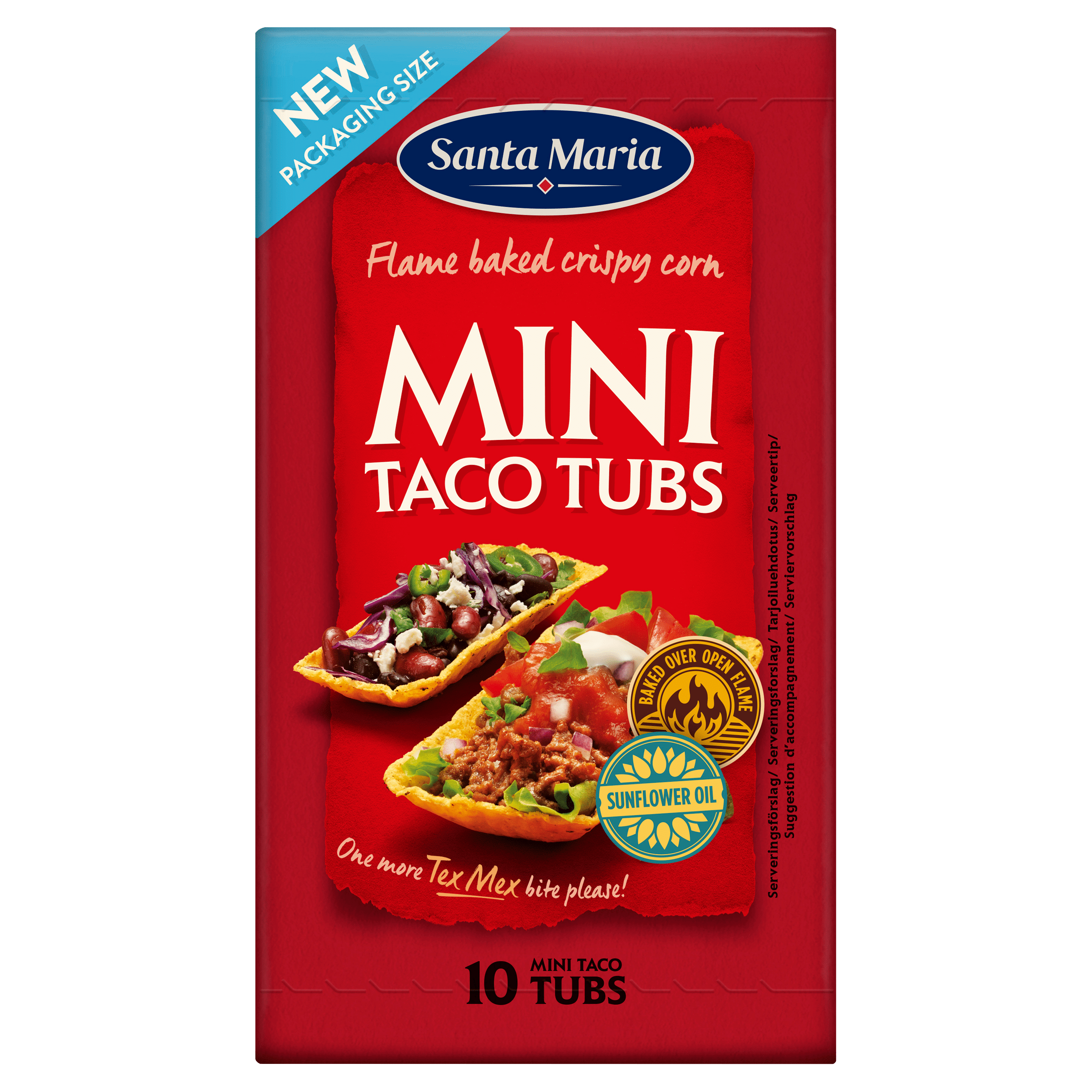 Santa Maria Mini Taco Tubs