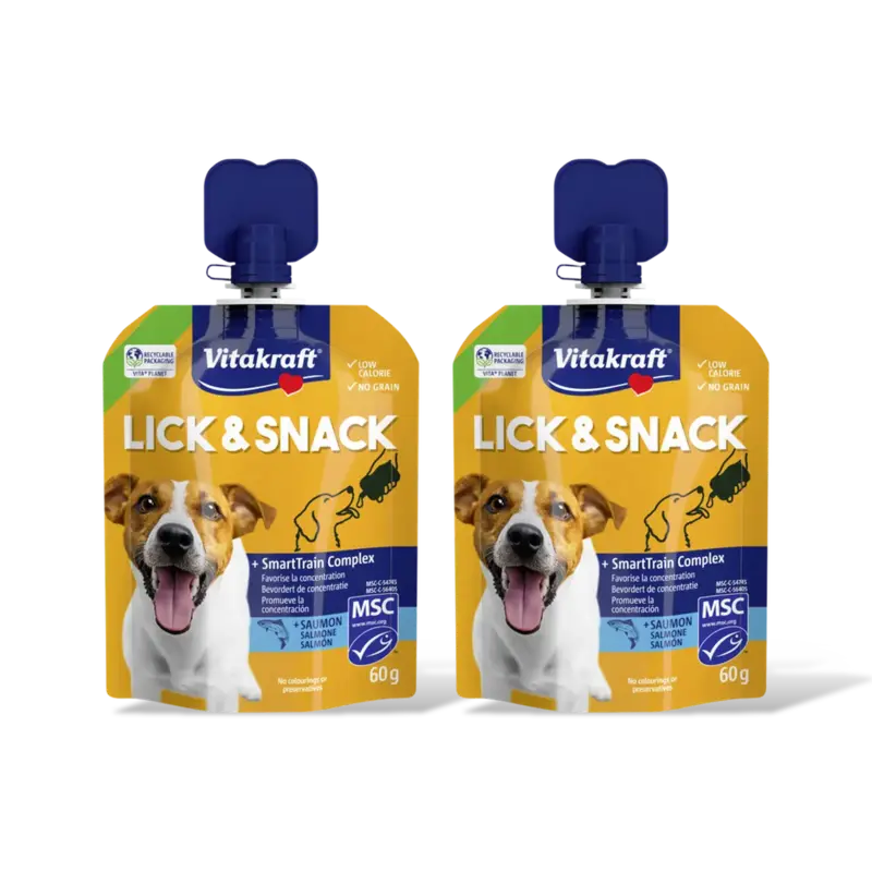 Vitakraft Lick & snack Zalm 2-pack