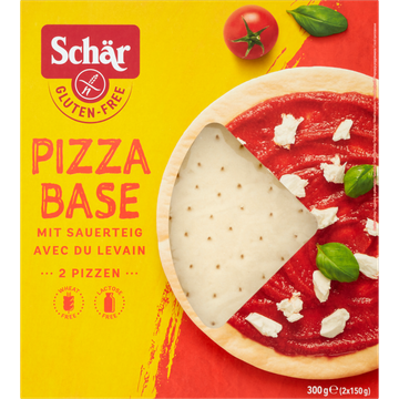 Schär Pizza Base Glutenvrij 2 x 150 g