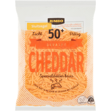 Jumbo Geraspte Cheddar Kaas 50+ 150 g