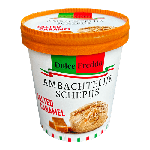 Dolce Freddo Salted caramel vegan ijs