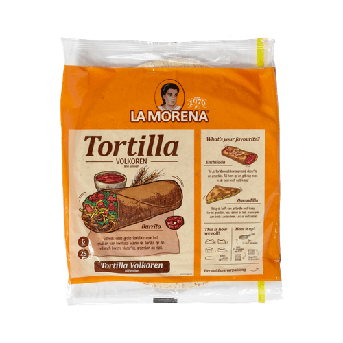 La Morena Tortilla volkoren