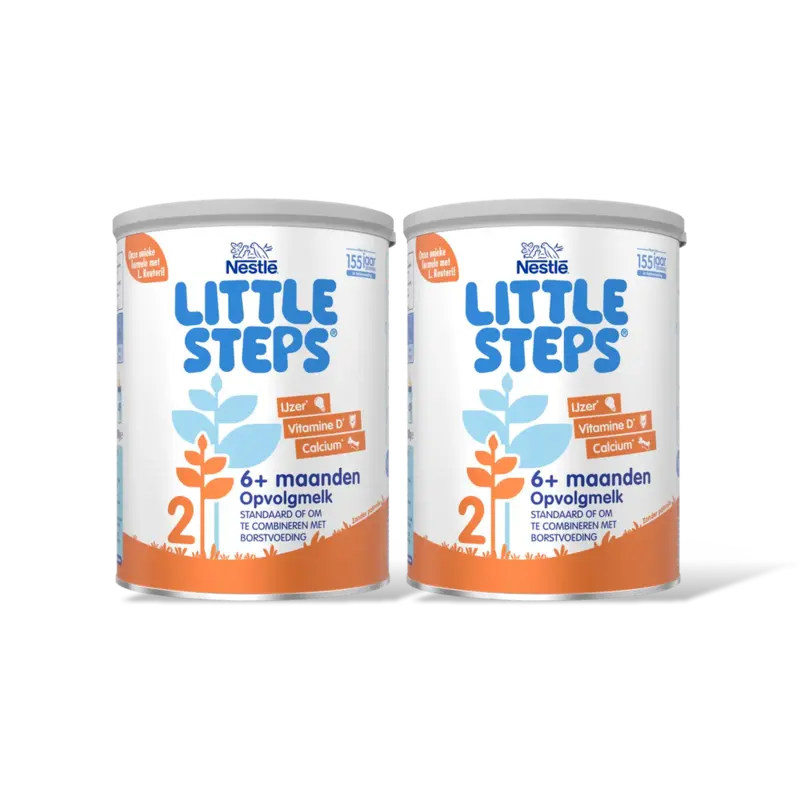 Nestlé Little Steps 2 opvolgmelk 6+ mnd 2-pack