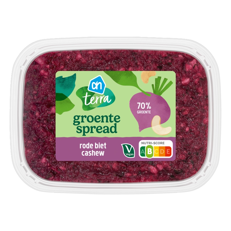 AH Terra Groentespread rode biet cashew