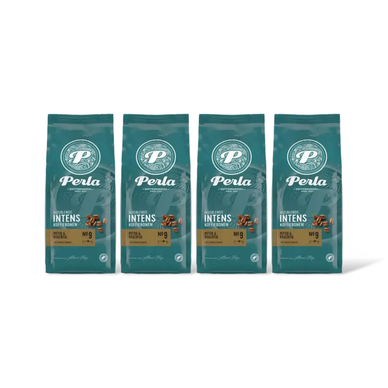 Perla Huisblends Intens koffiebonen 4-pack