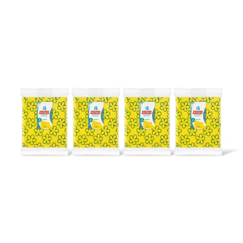 AH Viscosedoekjes 4-pack