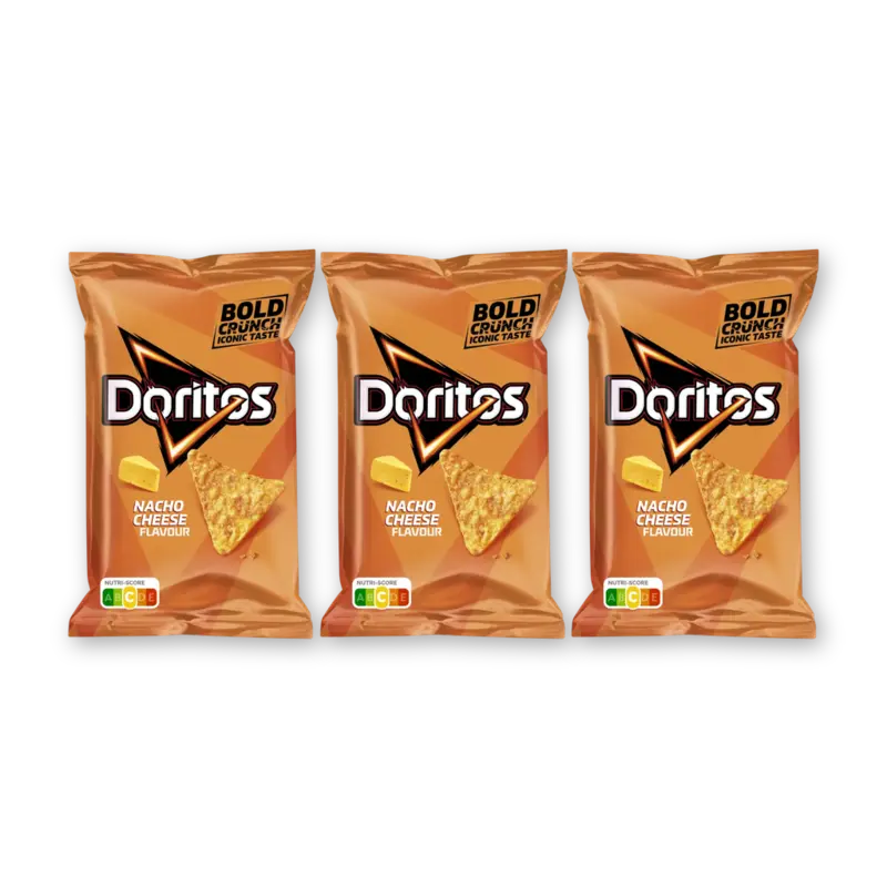 Doritos Nacho cheese 3-pack