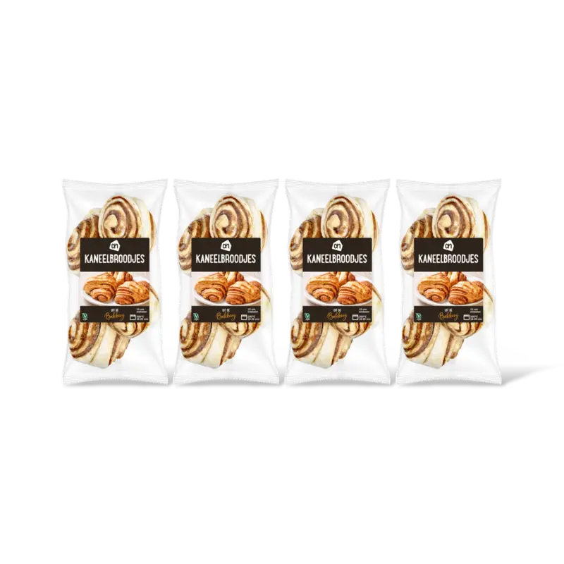 AH Diepvries kaneelbroodjes 4-pack