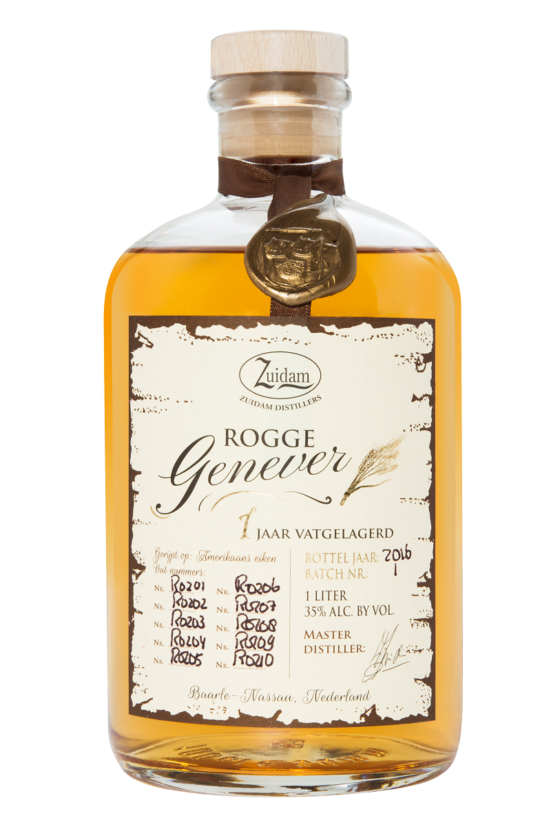 Zuidam Rogge Genever 1 jaar vatgelagerd