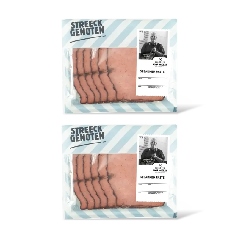 Streeckgenoten Gebakken pastei 2-pack